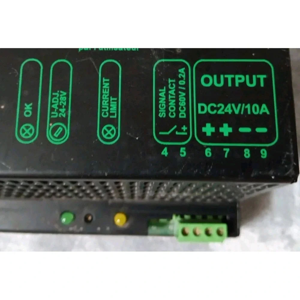 Murr‎ Elektronik MPS10-110/24 Single Phase Switch Mode Power Supply PARTS READ